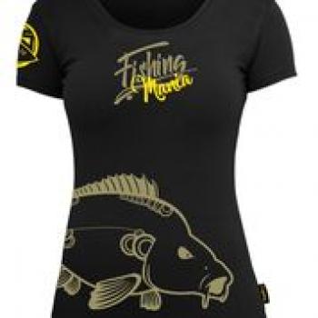 T-Shirt Woman Carpfishing Mania Größe L